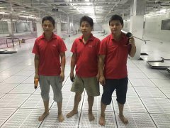 工程案例--欧菲光洁净厂房架空地板